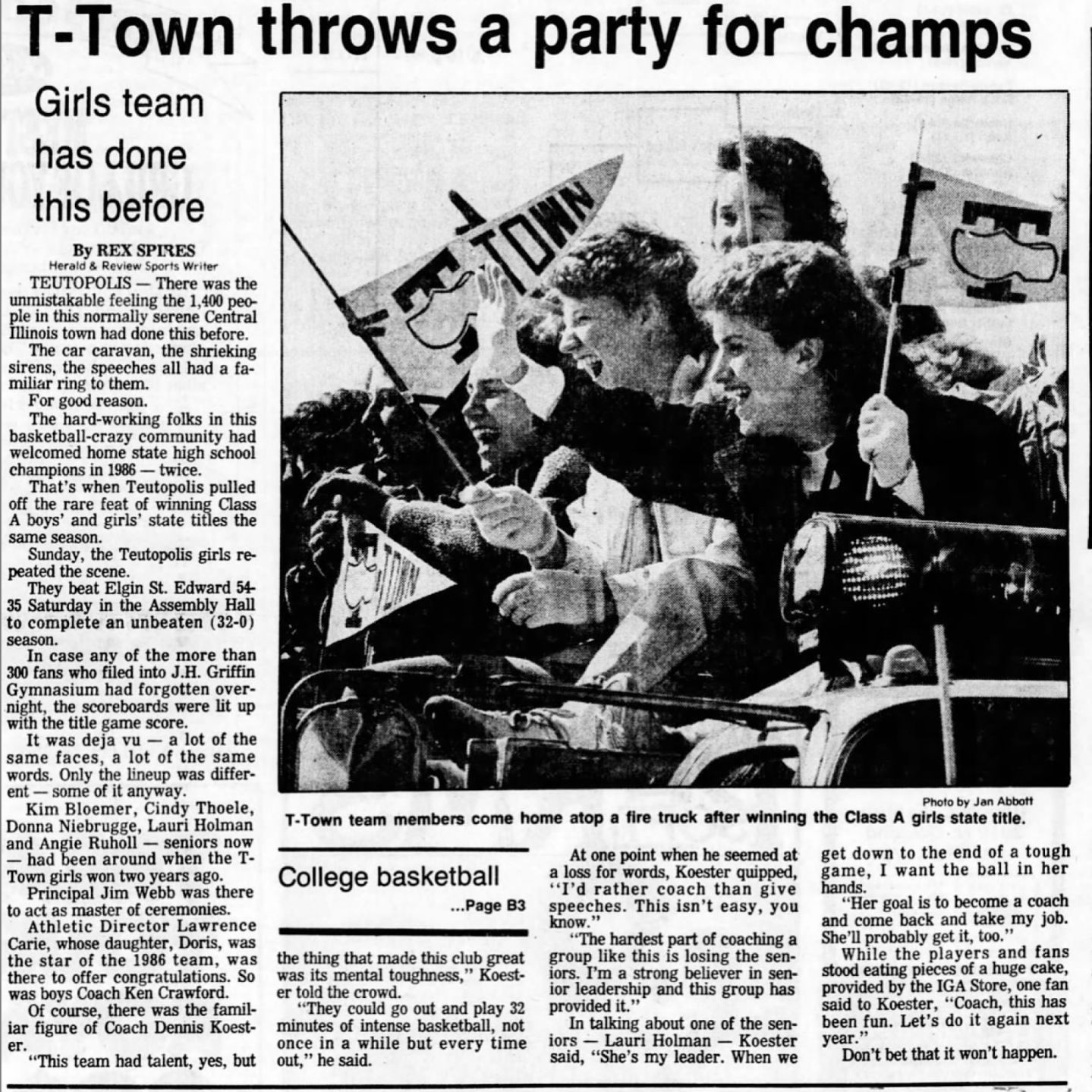 T-Town throws a party for champs